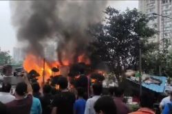 सुपरटेक इको विलेज-2 मार्केट में लगी आग, एटीएम समेत दो दुकानों को हुआ नुकसान - image