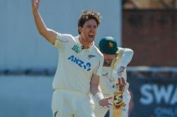 ZIM vs NZ 2nd Test: नहीं थम रहा मैट हैनरी का तूफान, प्रत्येक 9 रन के बाद चटका
रहे विकेट - image