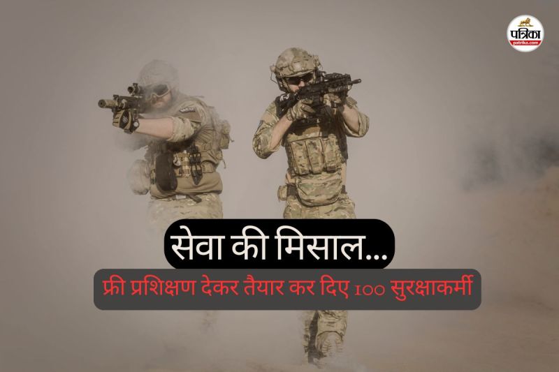 सेवा का जज्बा (photo- patrika)