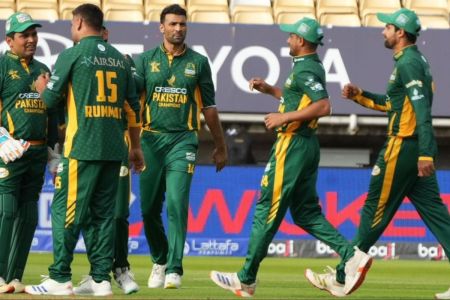 AB Devilliers Samched hundred against pakistan champions (Photo- WCL 20025)