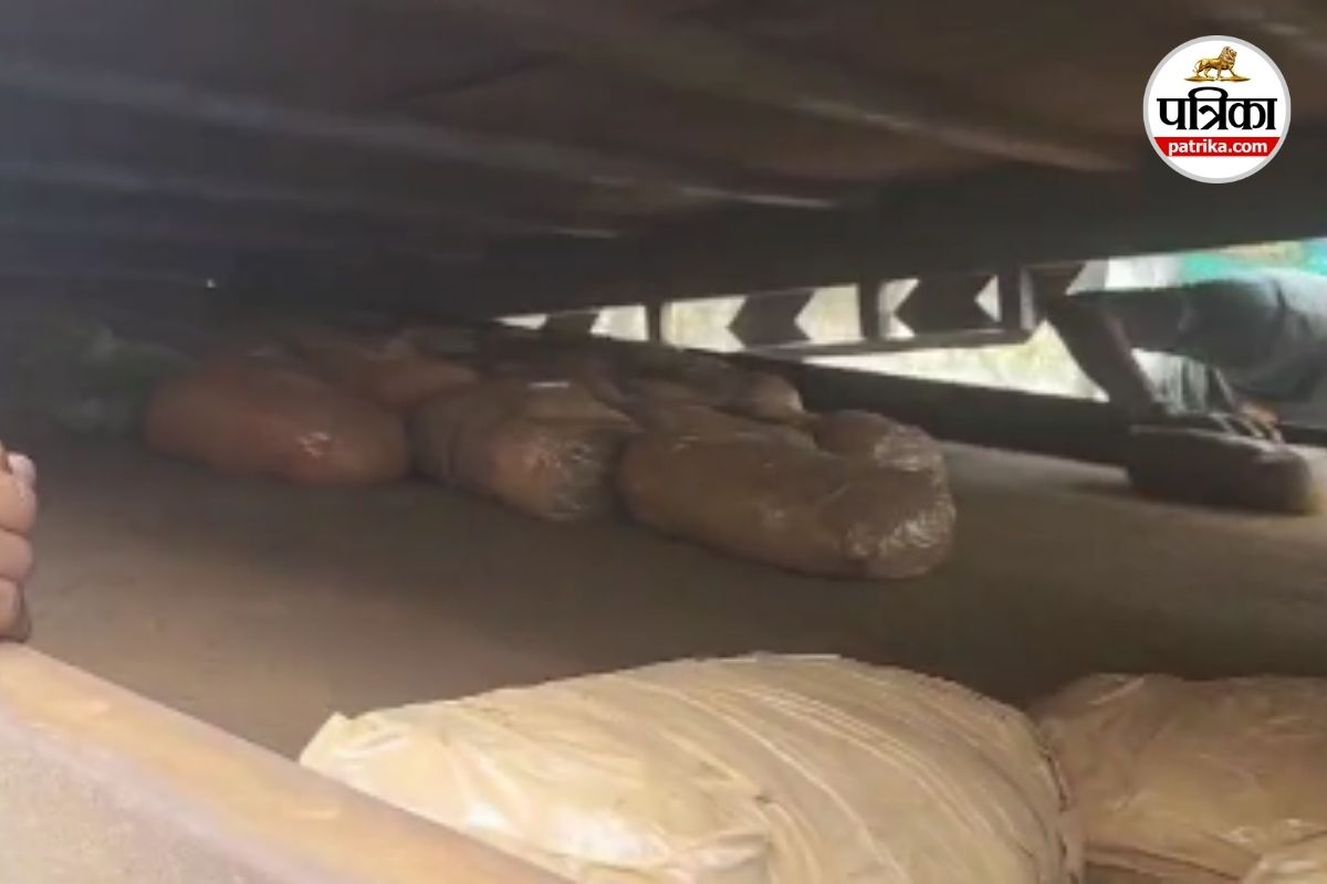 CG News: पुलिस की बड़ी कार्रवाई! ट्रक से 2 क्विंटल से अधिक गांजा जब्त, देखें Video