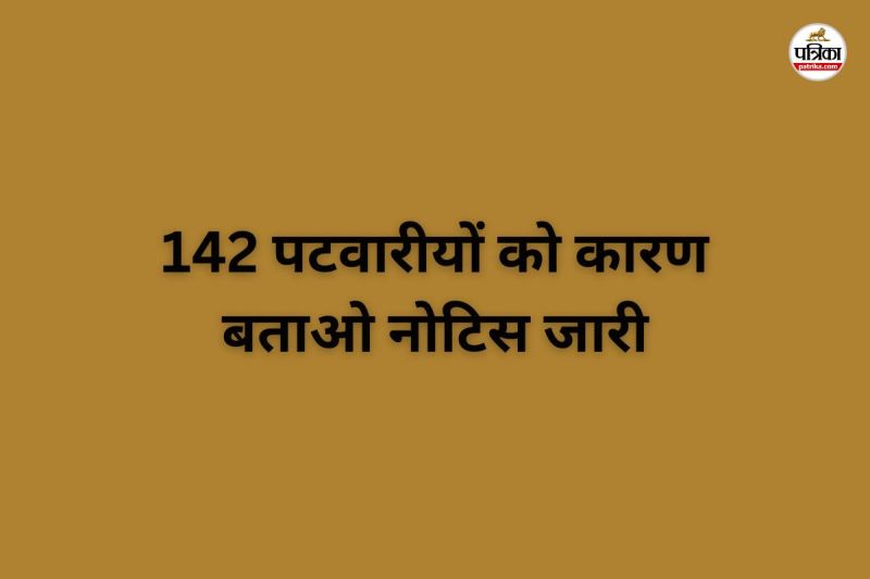 CG Patwari: ऑनलाइन काम में लापरवाही(photo-patrika)