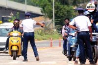 बिना एसएचआरपी नंबर वाहनों पर सख्ती (Photo source- Patrika)