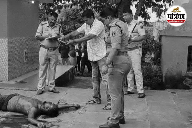 मंदिर में पुजारी की हत्या (Photo source- Patrika)