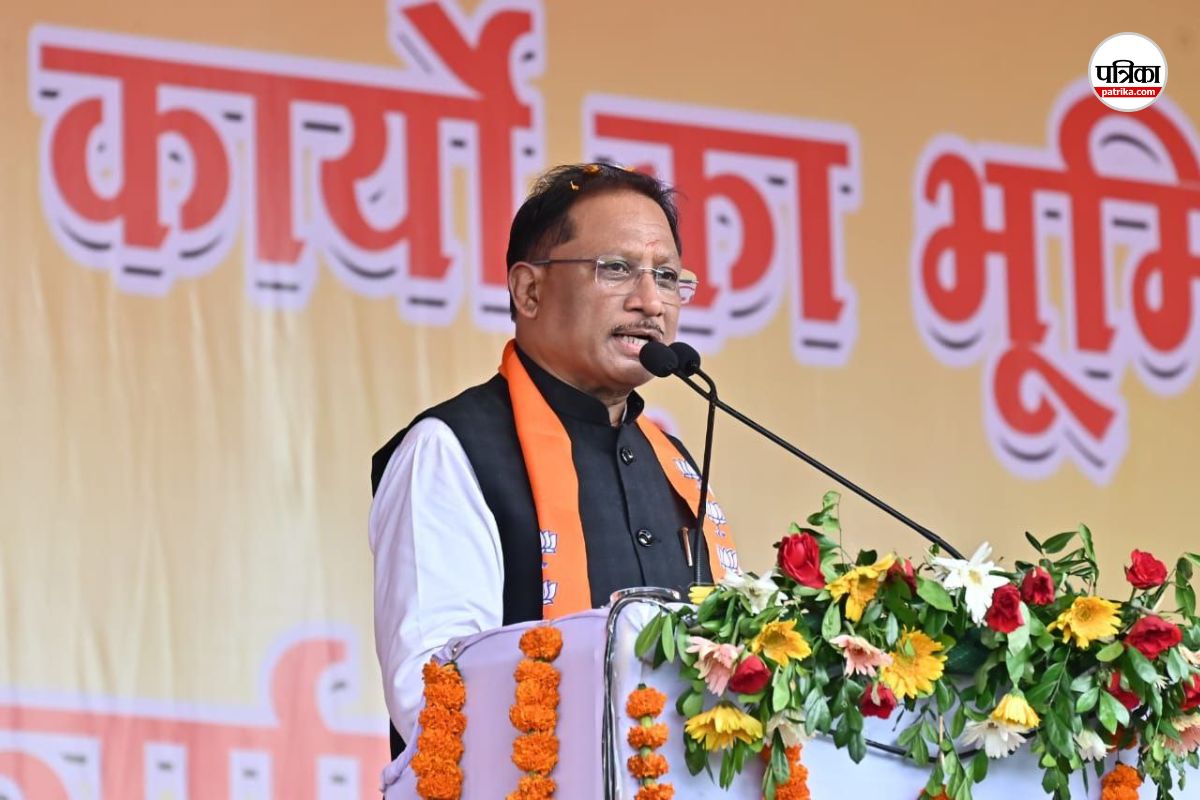 CM साय किया स्वच्छता दीदियों का सम्मान, बिलासपुर में हुआ स्वच्छता संगम-2025, देखें Photo...(photo-patrika)