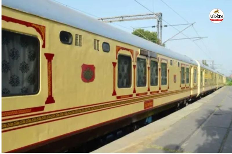 शाही ट्रेन पैलेस ऑन व्हील्स में कम हो रहे सैलानी, पत्रिका फोटो