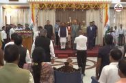 छत्तीसगढ़ में मुख्यमंत्री विष्णुदेव साय का मंत्रिमंडल विस्तार (फोटो सोर्स- पत्रिका)