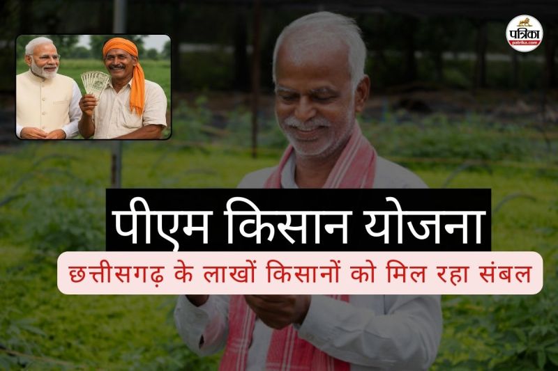 प्रधानमंत्री किसान सम्मान निधि योजना (फोटो सोर्स- पत्रिका)