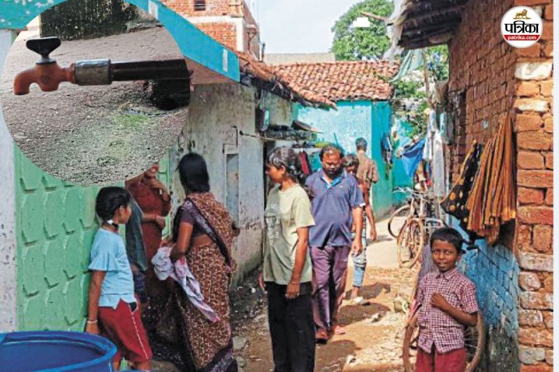 CG Water Supply: धमतरी में पेयजल संकट,(photo-patrika)