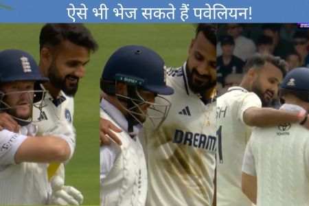 Akashdeep Wicket Celebration of Ben Duckett (Photo- Sony Sports Networks)