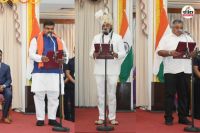 तीन नए मंत्री (फोटो सोर्स- पत्रिका)
