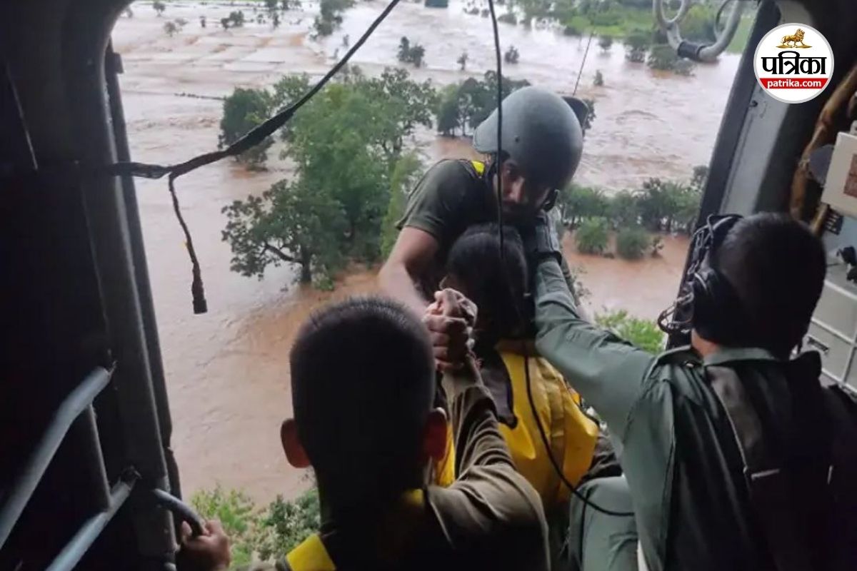 बस्तर में 94 साल बाद बारिश का कहर (Photo source- Patrika)