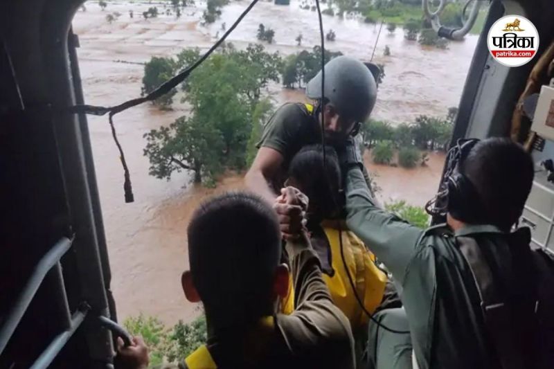 बस्तर में 94 साल बाद बारिश का कहर (Photo source- Patrika)