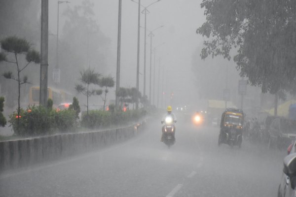 Heavy rain in Bhopal