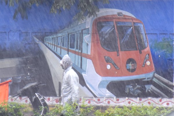 Heavy rain in Bhopal