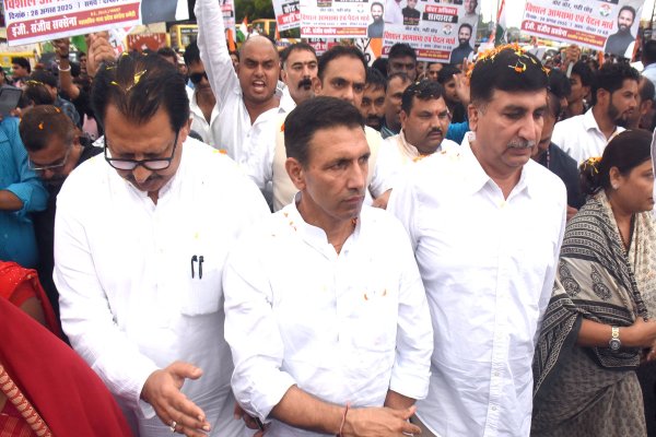 Bhopal Congress Protest
