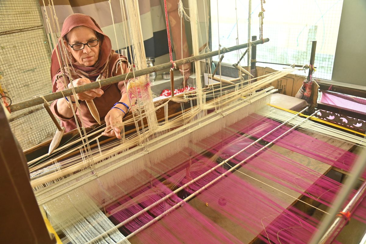 WorldHandloomDay:नारी शक्ति ने संभाली कोटा डोरिया की कमान, नई पीढ़ी हो रही दूर