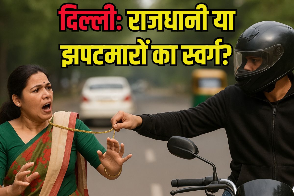 Delhi Crime: हर दो घंटे में एक चेन-मोबाइल लूट, नाबालिग कर रहे वारदात, डरा रहे आंकड़े, सांसद भी सहमीं