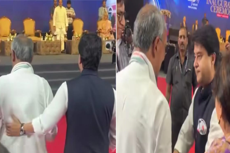 Digvijaya Singh, Jyotiraditya Scindia