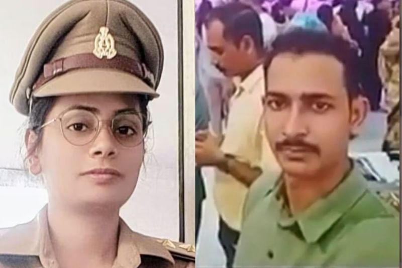 Woman Sub inspector Richa Sharma died in accident Uproar on constable Sohail Khan video in Ghaziabad Crime
