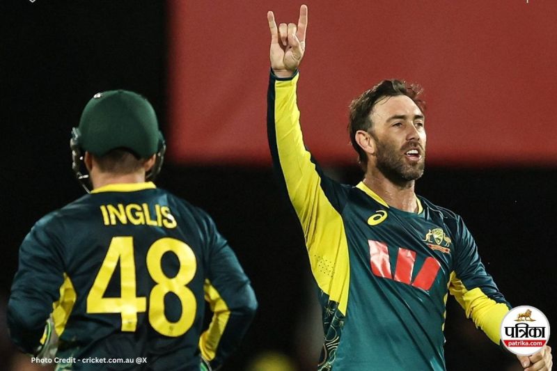 Glenn Maxwell With Josh Inglis