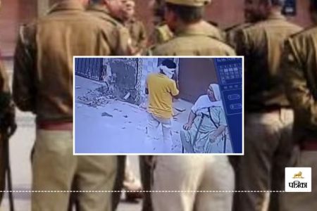 Hanumangarh Crime An elderly woman bravely confronted miscreants and they fled snatching another woman gold earring