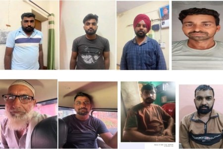 Hanumangarh police caught 11 criminals