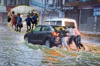 Heavy Rain in Rajasthan