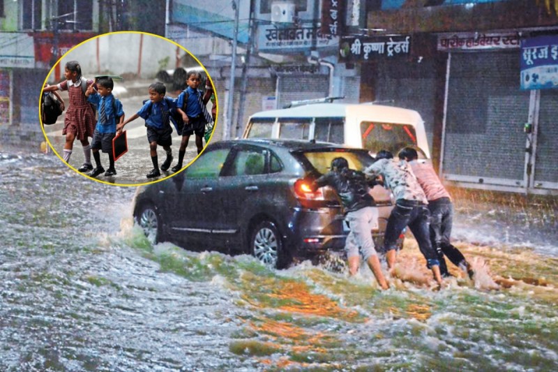 Heavy Rain in Rajasthan