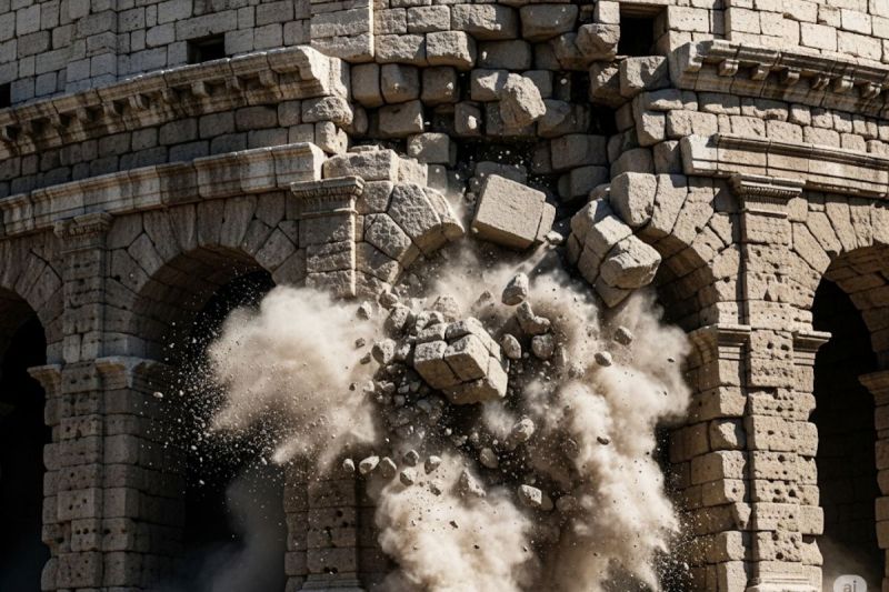 Humayun tomb Portion collapsed in Delhi 11 people buried administration in panic