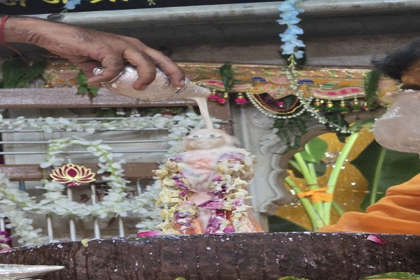 पुरानी बस्ती स्थित राधा गोपीनाथ और इस्कॉन मंदिर सहित जगतपुरा कृष्ण बलराम मंदिर में विशेष आयोजन हो रहे हैं। यहां राधा रानी को विशेष सिल्क और वृंदावन की रंग-बिरंगी पोशाकों से अलंकृत कर शाम को 108 कलशों से अभिषेक और महाआरती की जाएगी।