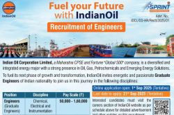 IOCL Recruitment 2025: ग्रेजुएट युवाओं के लिए इंडियन ऑयल में नौकरी पाने का मौका,
1,60,000 तक मिलेगी सैलरी, जानें जरुरी डिटेल्स - image