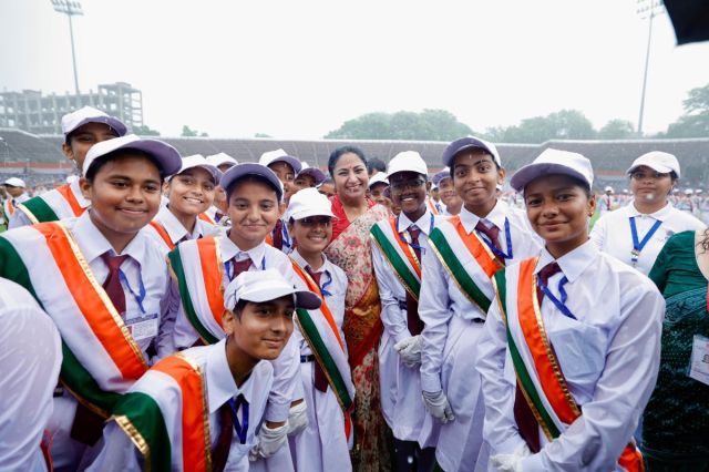 CM Rekha Gupta big announcements on 79th Independence Day in Delhi