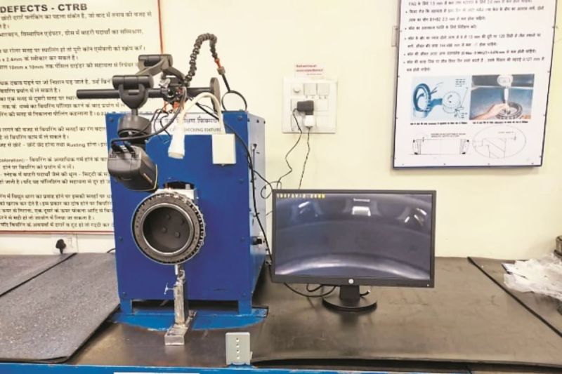 Bikaner Now railway wagon bearings can be tested without breaking RDSO Lucknow has passed this unique device