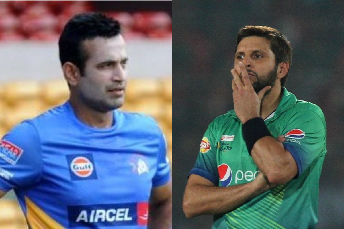 Irfan Pathan vs Shahid Afridi