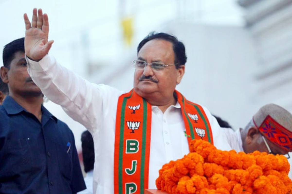 Jp Nadda Road Show in MOP today in Shortly