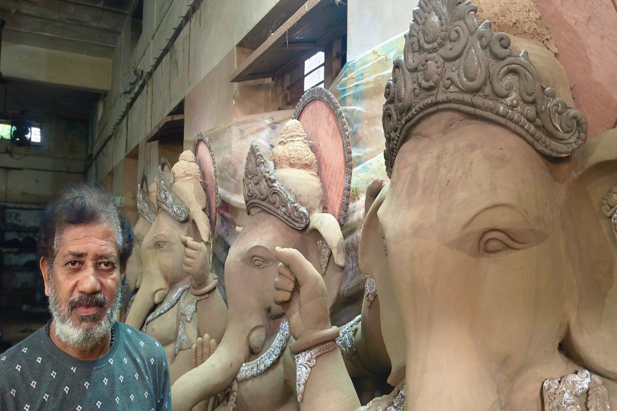Eco-friendly idols of Lord Ganesha are being made