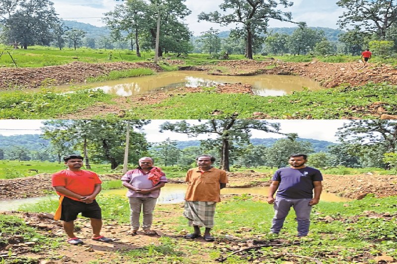 विकास की पटरी से उतरी मर्काहूर की सड़क (Photo source- Patrika)