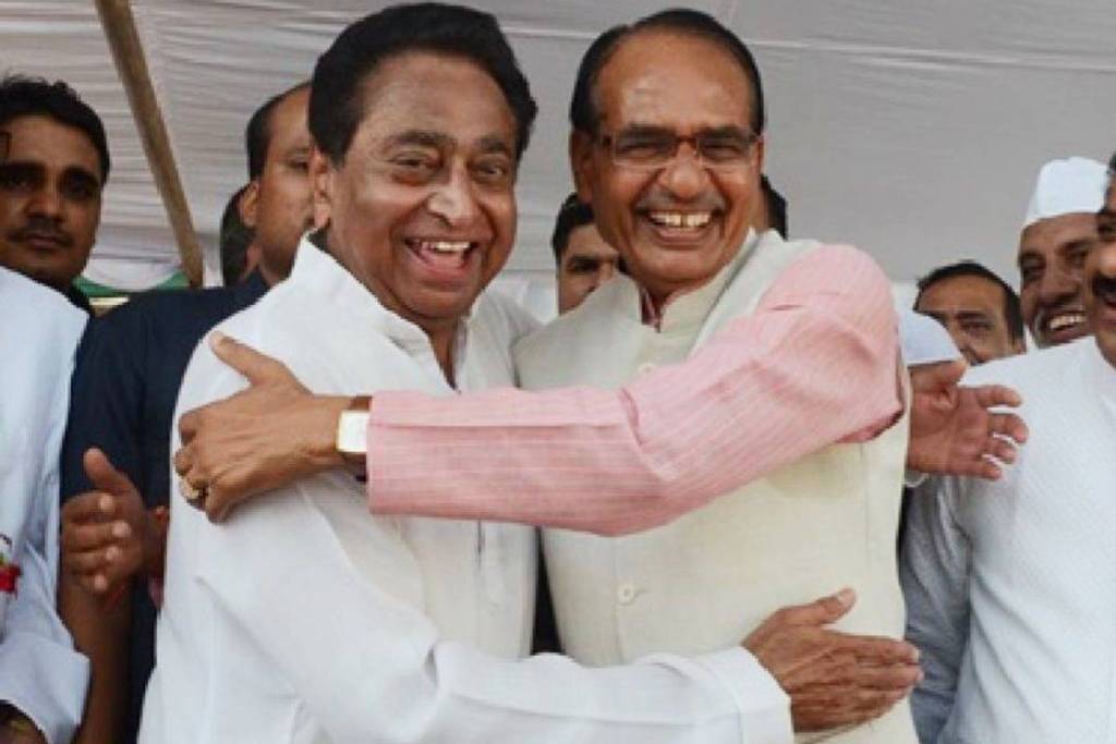 Kamalnath and Shivraj singh Chouhan