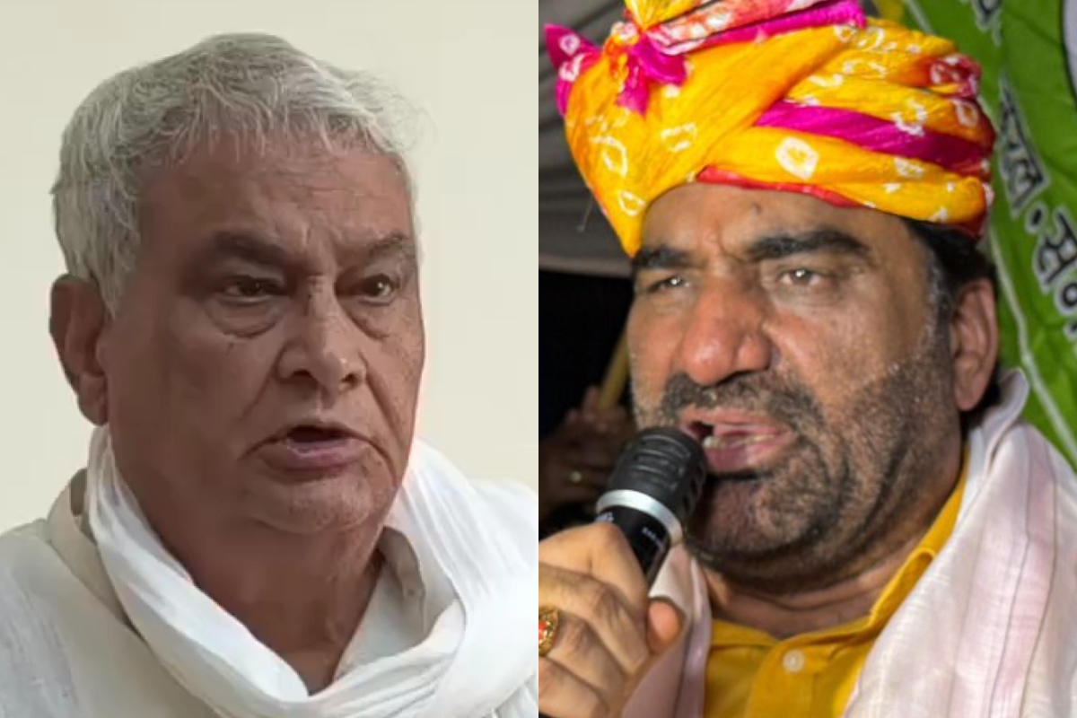 Kirodilal Meena and Hanuman Beniwal