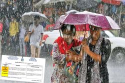 Rajasthan Weather: अगले 150 मिनट के लिए 17 जिलों में आया येलो और ऑरेंज अलर्ट,
झोंकदार तेज हवाओं के साथ शुरू हुई ‘मूसलाधार बारिश’ - image