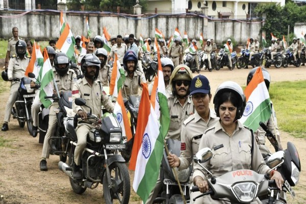 Bhopal police Tiranga yatra