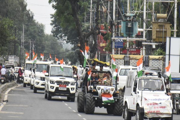 Bhopal police Tiranga yatra