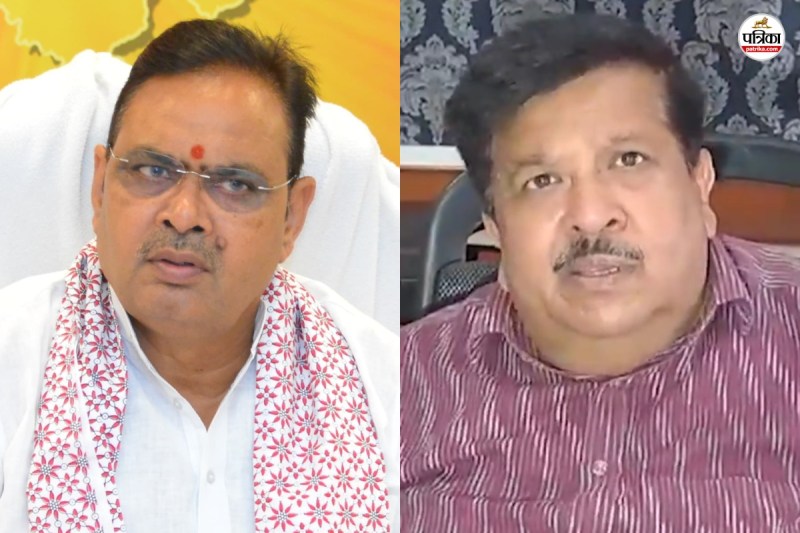 Madhukar Gupta and CM Bhajan Lal