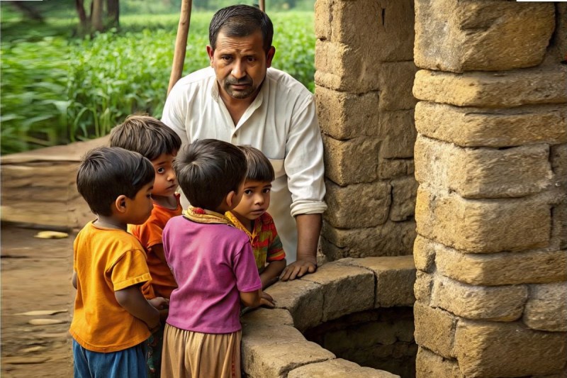 Maharashtra father Kills children