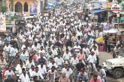 राजसमंद में मार्बल व्यापारियों का प्रदर्शन: राजस्थान सरकार को दिया 2 दिन का
अल्टीमेटम - image