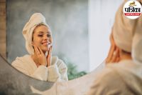 Morning skincare routine