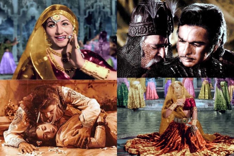 Mughal-E-Azam Movie Scene