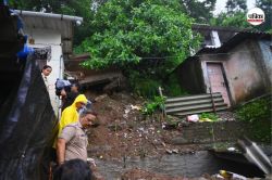 आधी रात में बड़ा हादसा, मुंबई में लैंडस्लाइड से 2 की मौत और 4 घायल - image