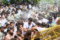 NSUI protests in Jaipur